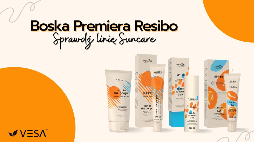 Najgorętsza Premiera od Resibo! Poznaj bliżej linię Suncare - Vesa Beauty