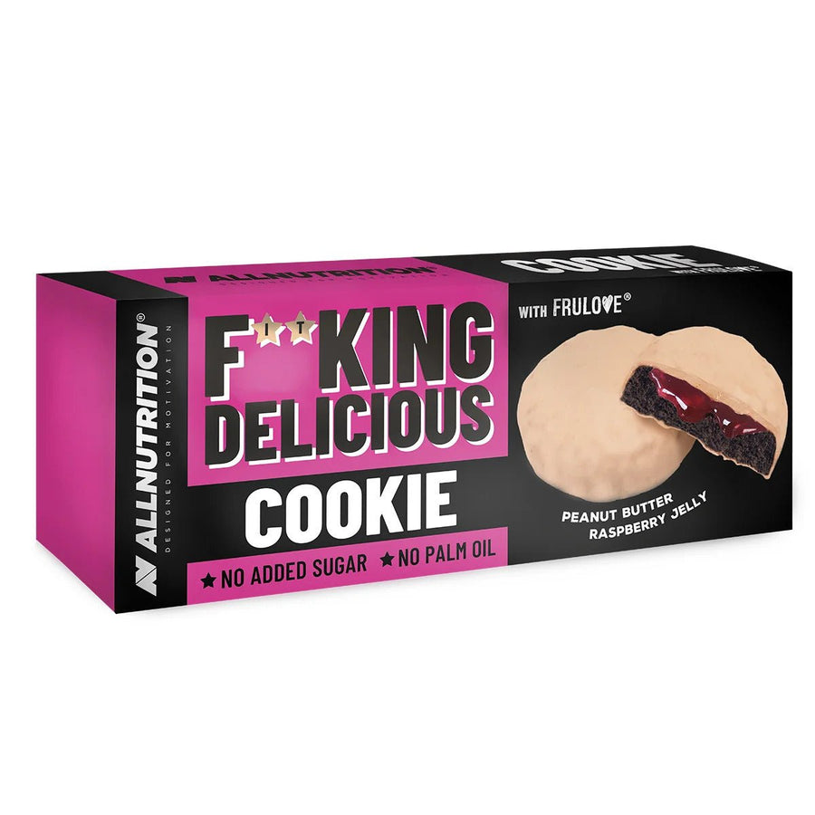 ALLNUTRITION FITKING COOKIE Peanut Butter Raspberry Jelly 128g - ALLNUTRITION - Vesa Beauty