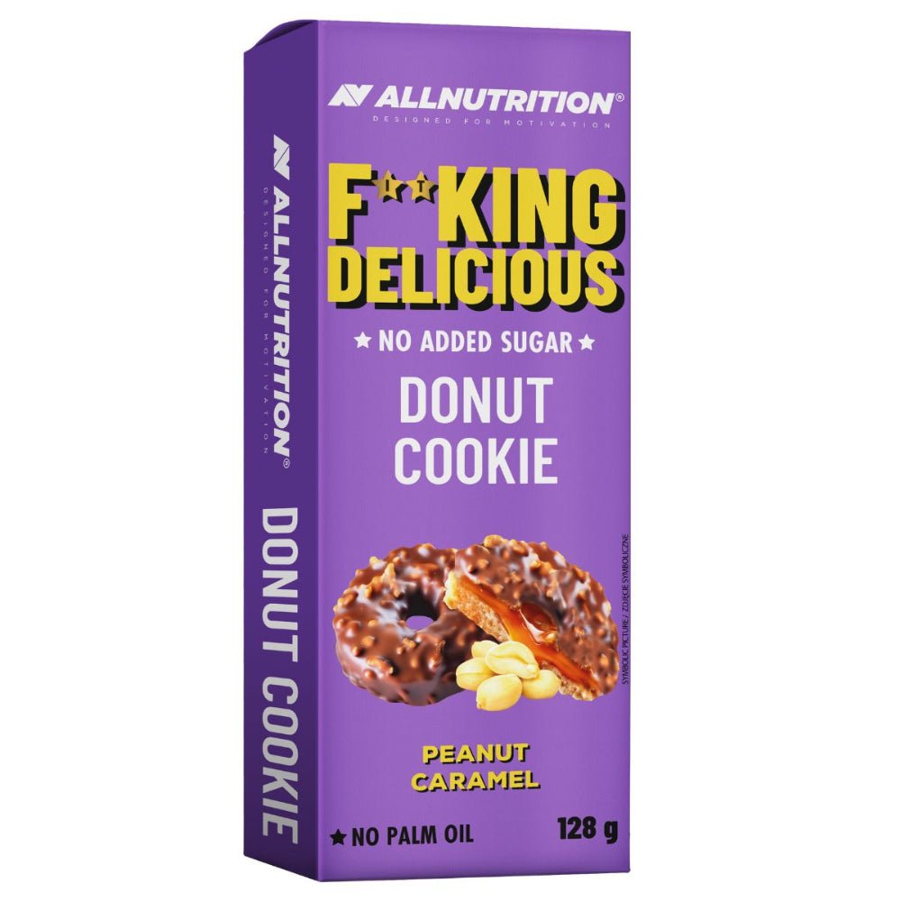 ALLNUTRITION FITKING DELICIOUS Donut Cookie - Peanut Caramel 128g - ALLNUTRITION - Vesa Beauty