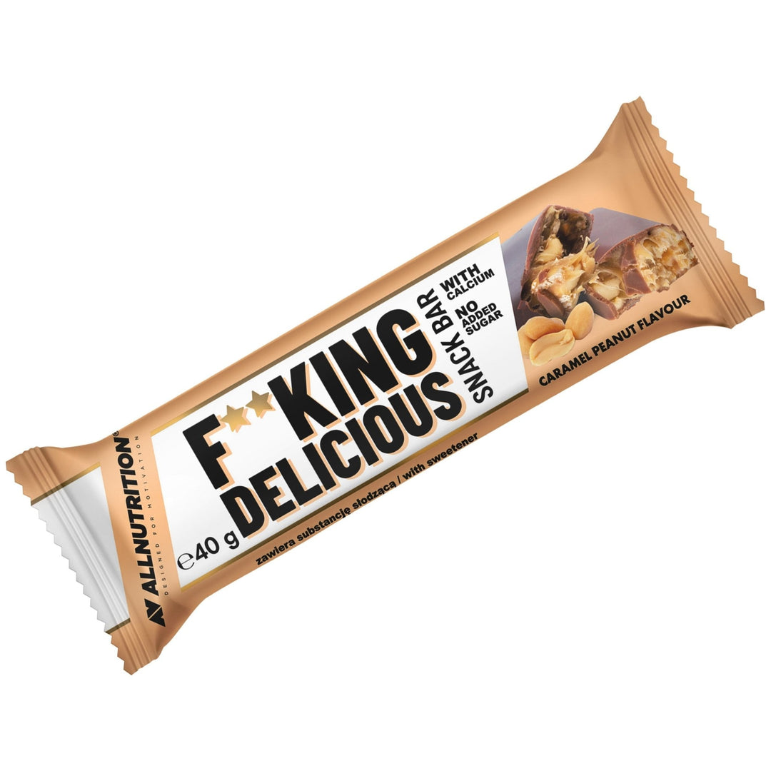 ALLNUTRITION FITKING Snack Bar Caramel Peanut 40g - ALLNUTRITION - Vesa Beauty