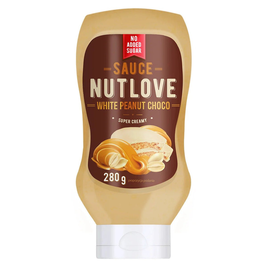 ALLNUTRITION NUTLOVE Sauce White Peanut Choco 280g - ALLNUTRITION - Vesa Beauty