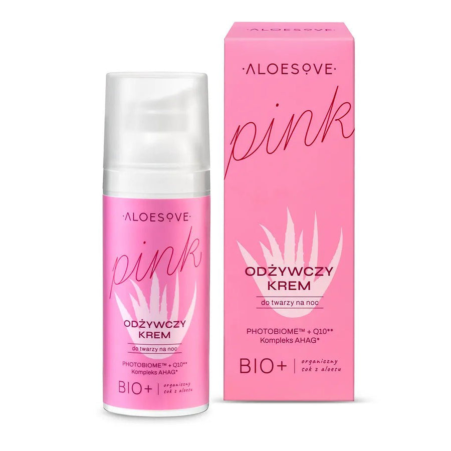 ALOESOVE PINK Face Nourishing Night Cream 50ml - ALOESOVE - Vesa Beauty