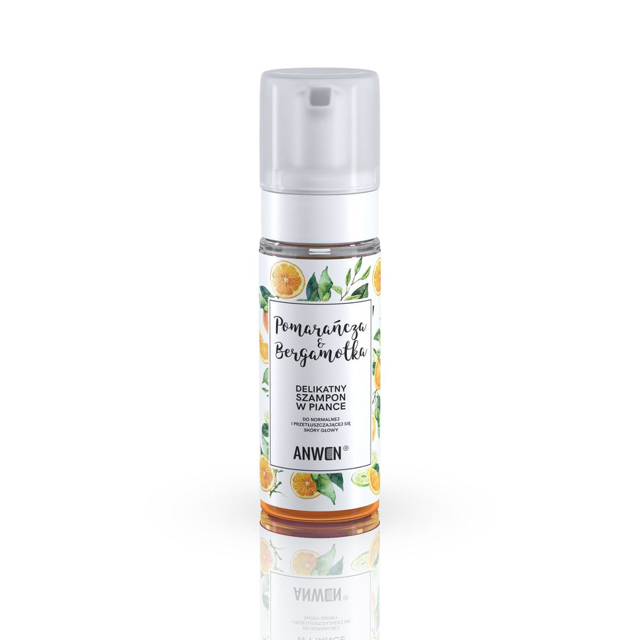 Anwen Shampoo Foam for normal and oily scalp ORANGE AND BERGAMOT 170ml - Anwen - Vesa Beauty