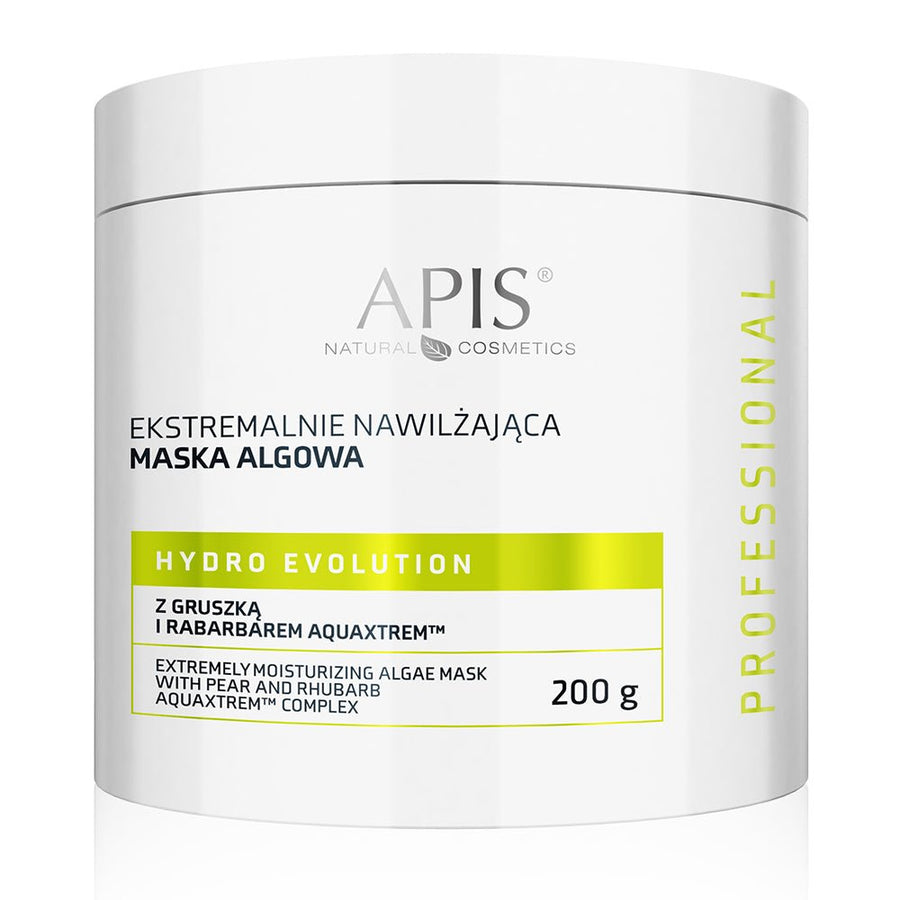 APIS Hydro Evolution - Extremely Moisturizing Algae Mask with Pear & Rhubarb AQUAXTREM™ complex 200g - APIS - Vesa Beauty