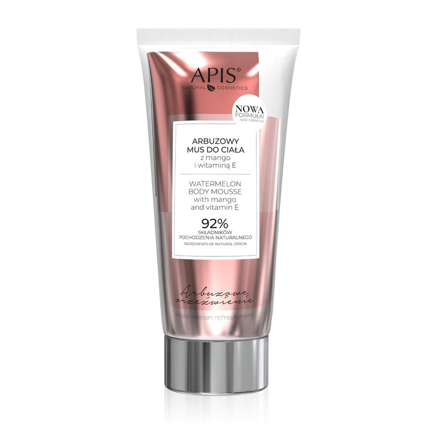 APIS Watermelon Body Mousse with mango and vitamin E 200ml - APIS - Vesa Beauty