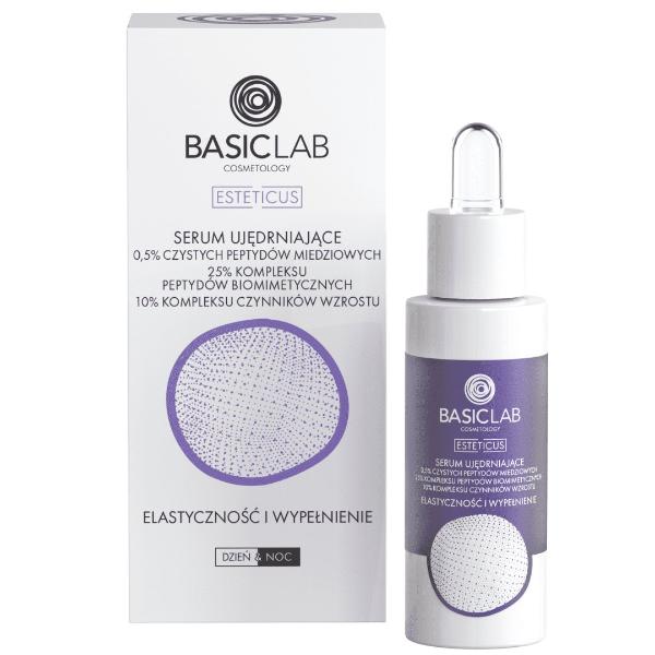 BasicLab Firming Serum 0.5% Pure Copper Peptides 30ml - BasicLab - Vesa Beauty