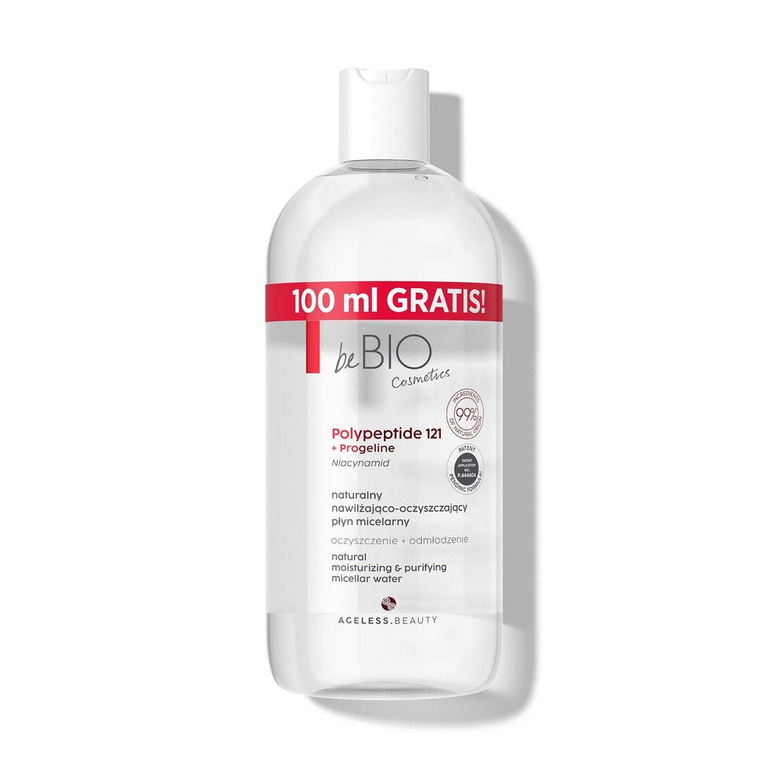 BeBio AGELESS BEAUTY Moisturizing & Purifying Micellar Water 500ml - BeBio Ewa Chodakowska - Vesa Beauty