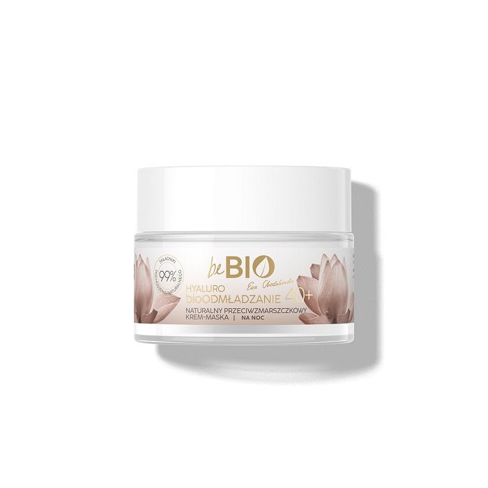 BeBio HYALURO BioREJUVENATING Face Cream - Mask 40+ for night 50ml - BeBio Ewa Chodakowska - Vesa Beauty