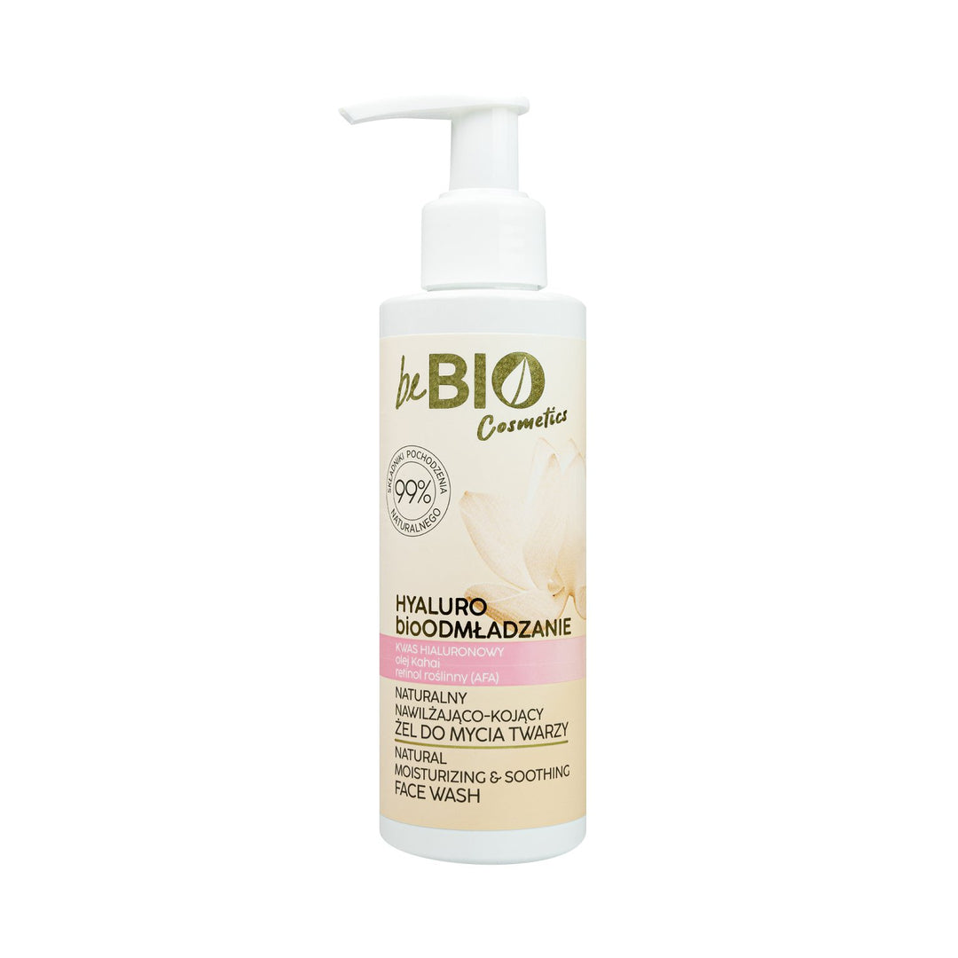 BeBio HYALURO bioREJUVENATING Moisturizing-soothing Face Wash 150ml - BeBio Ewa Chodakowska - Vesa Beauty