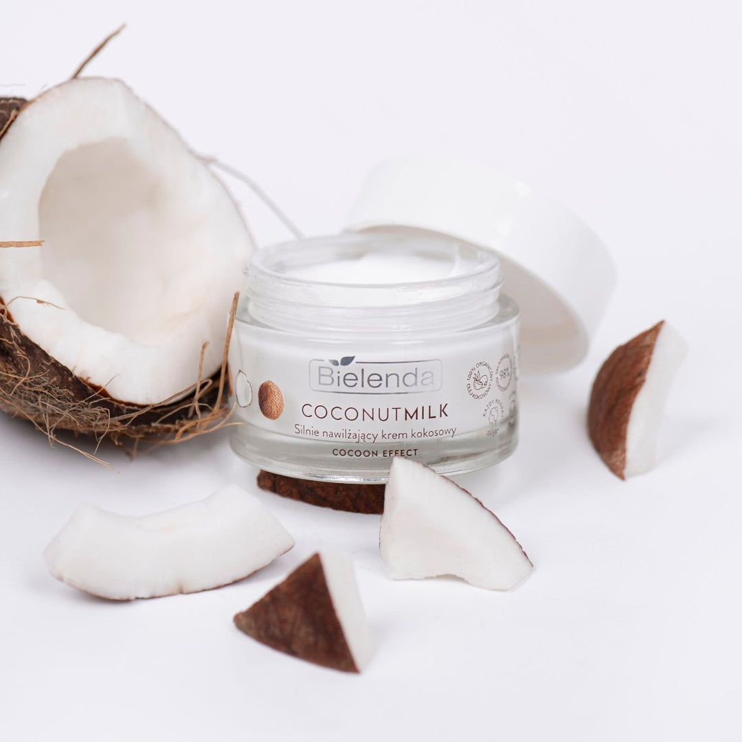 Bielenda COCONUT MILK - Deeply Moisturizing Coconut Cream COCOON EFFECT 50ml - Bielenda - Vesa Beauty