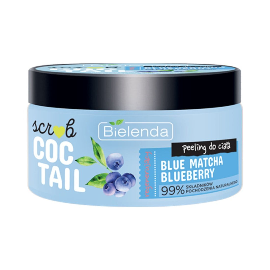 Bielenda COCTAIL - Regenerating Body Scrub Blue Matcha & Blueberry 350g - Bielenda - Vesa Beauty