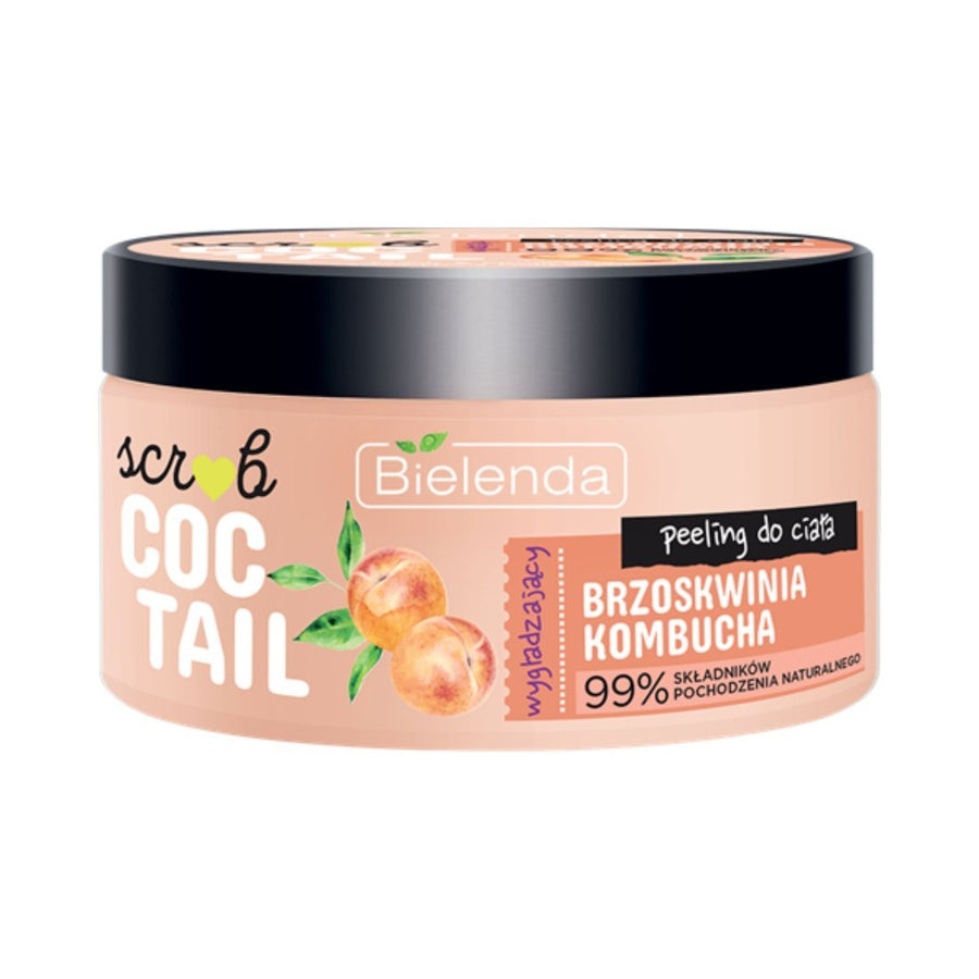 Bielenda COCTAIL - Smoothing Body Scrub Peach & Kombucha 350g - Bielenda - Vesa Beauty