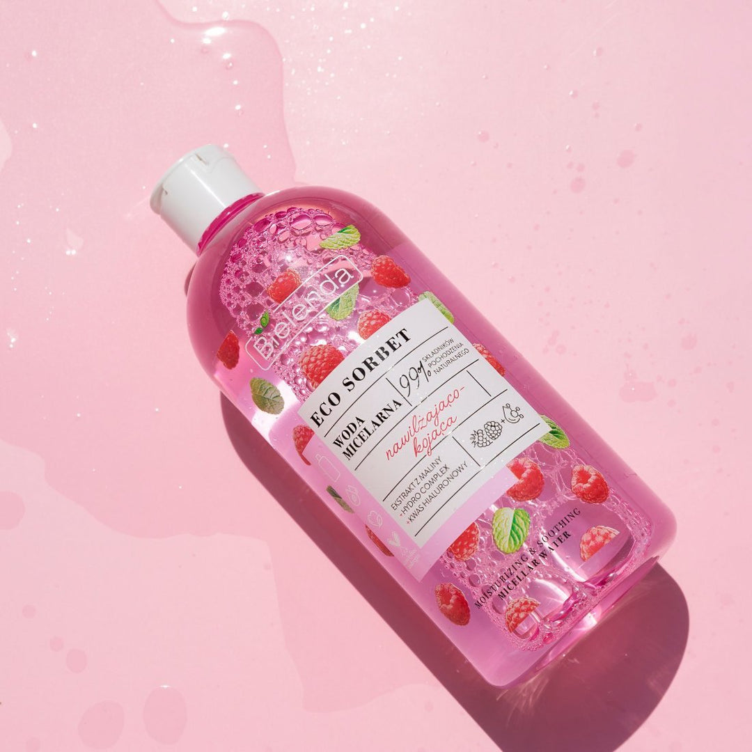 Bielenda ECO SORBET - Raspberry - Moisturizing & Soothing Micellar Water 500ml - Bielenda - Vesa Beauty