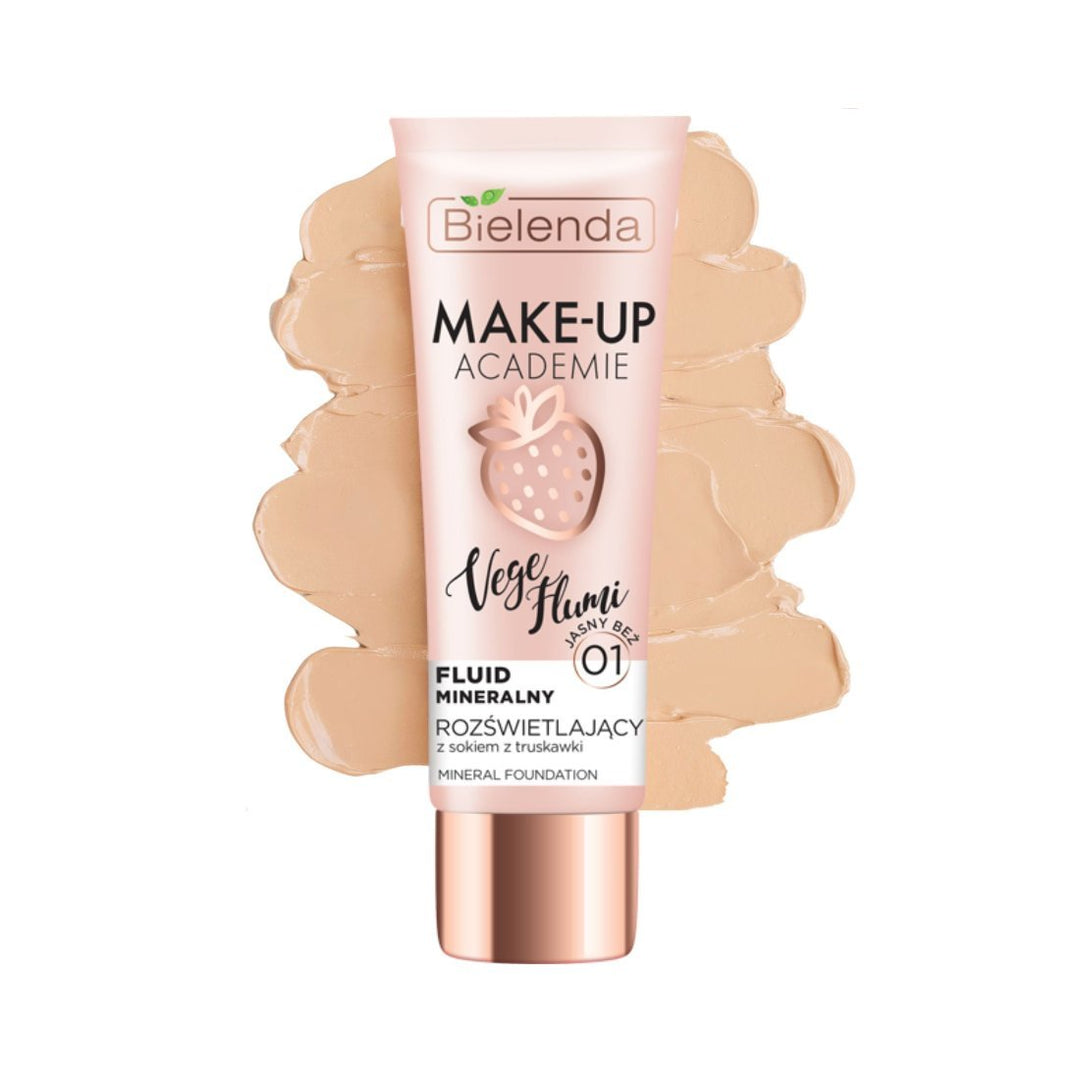 Bielenda MAKE - UP ACADEMIE - Mineral Foundation VEGE FLUMI 30g - Bielenda - Vesa Beauty