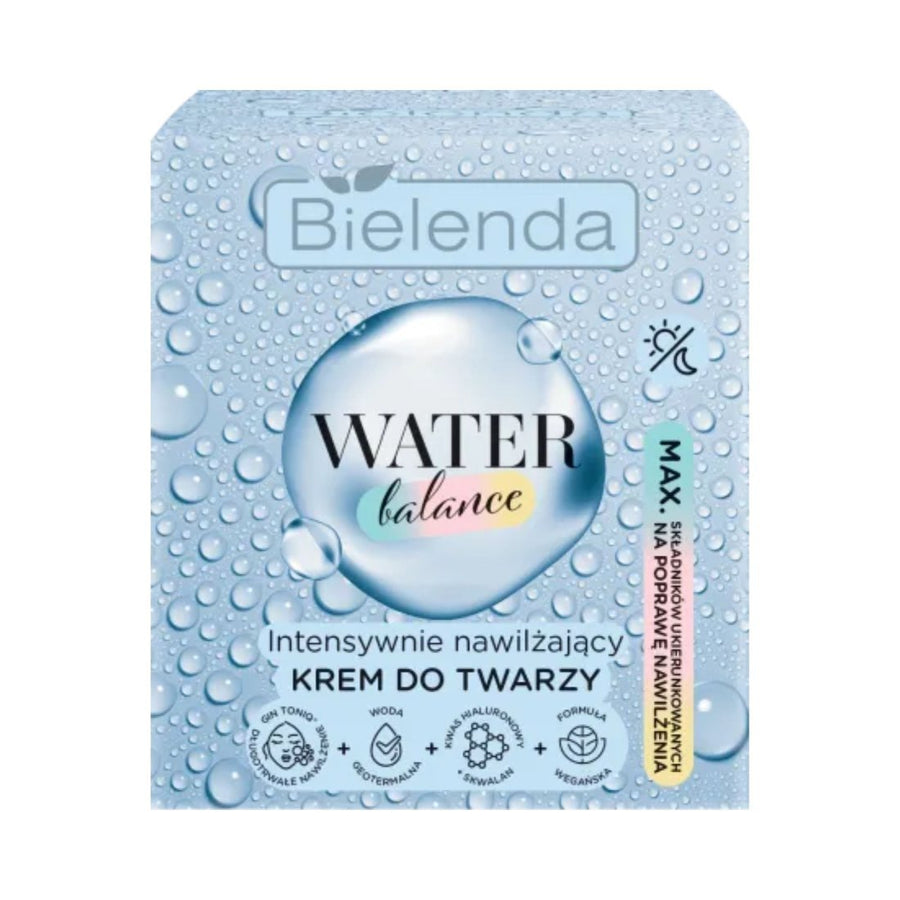 Bielenda WATER BALANCE - Intensively Moisturizing Face Cream 50ml - Bielenda - Vesa Beauty