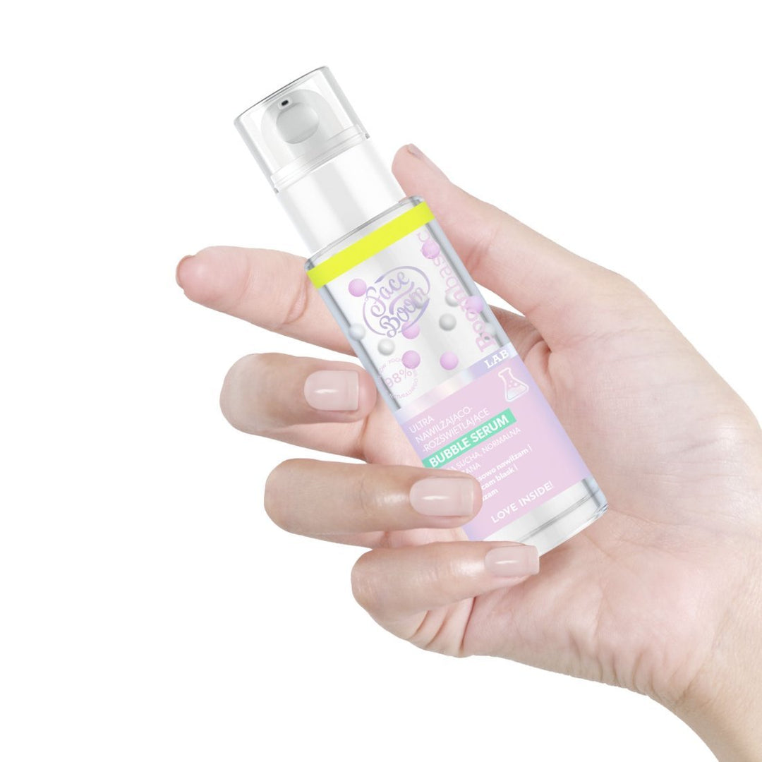 FaceBoom Boombastic Lab - Bubble Serum ultra moisturizing & brightening - dry, normal & mixed skin 30ml - BodyBoom - Vesa Beauty