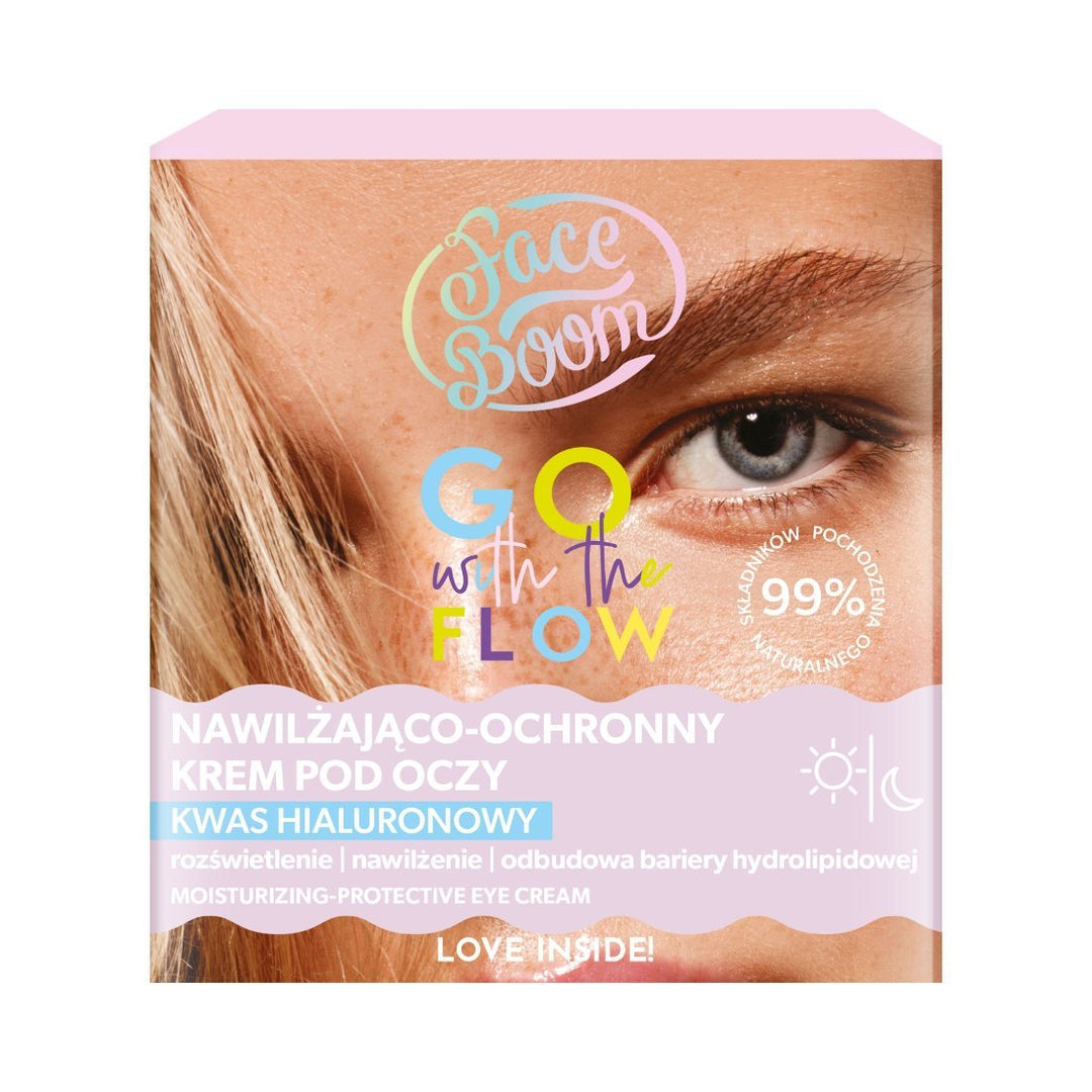 FaceBoom GO with the FLOW - Moisturizing & Protective Eye Cream 15ml - BodyBoom - Vesa Beauty