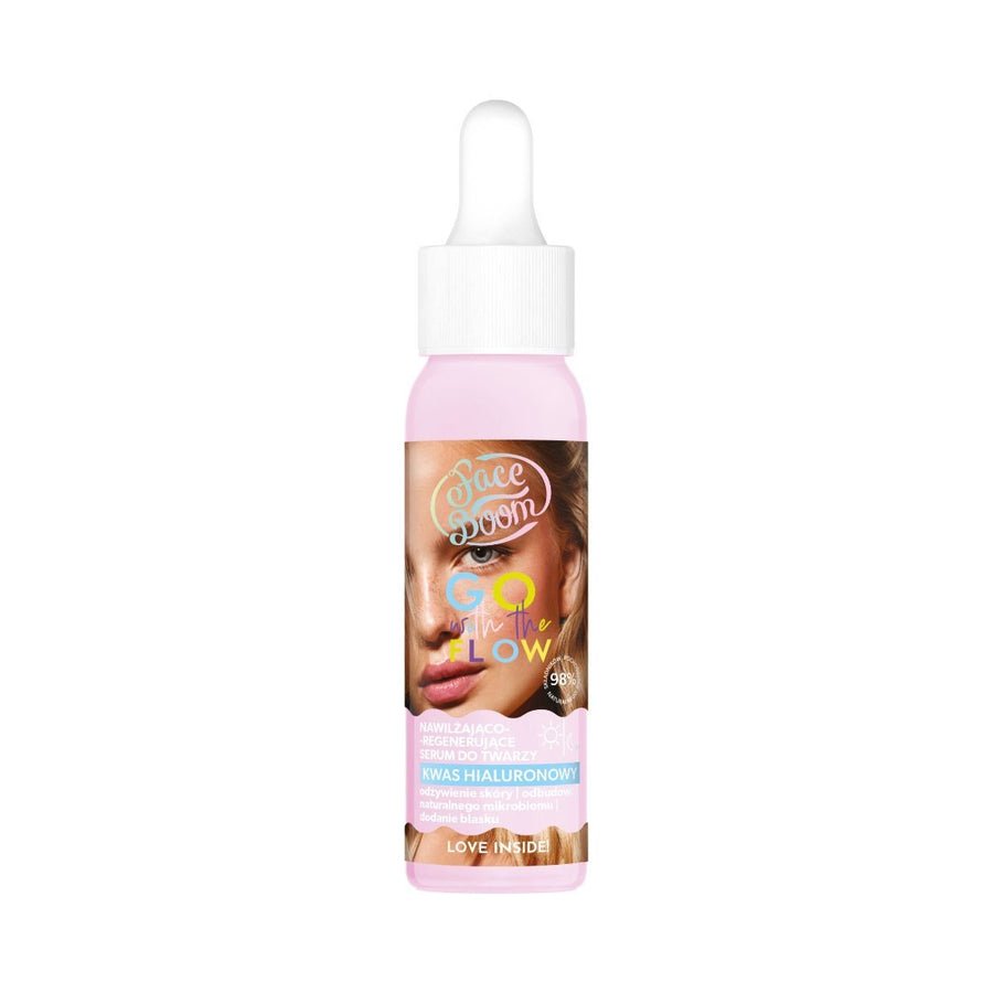 FaceBoom GO with the FLOW - Moisturizing - Regenerating Face Serum 25ml - BodyBoom - Vesa Beauty