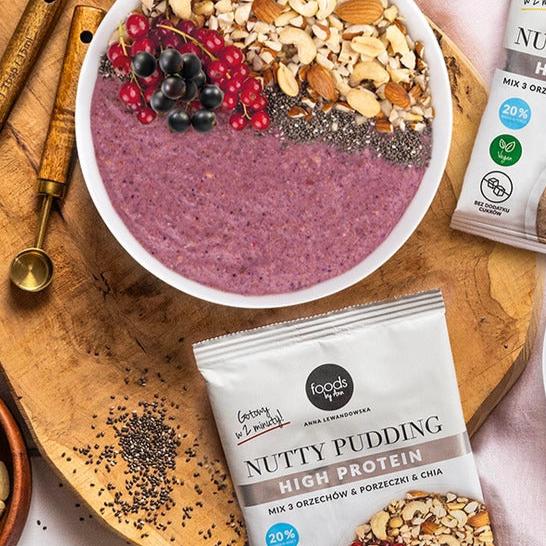 Foods by Ann Nutty Pudding mix of 3 nuts, currant & chia 50g - Foods by Ann - Vesa Beauty