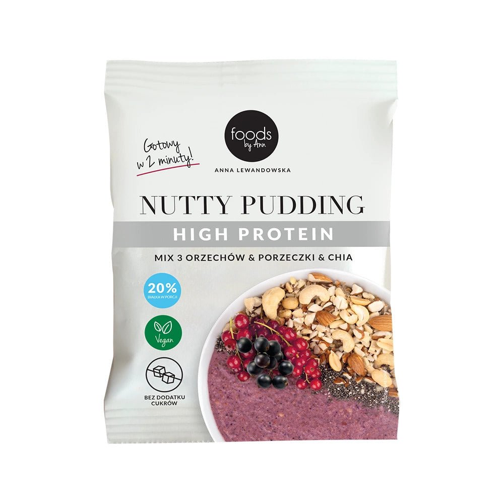 Foods by Ann Nutty Pudding mix of 3 nuts, currant & chia 50g - Foods by Ann - Vesa Beauty