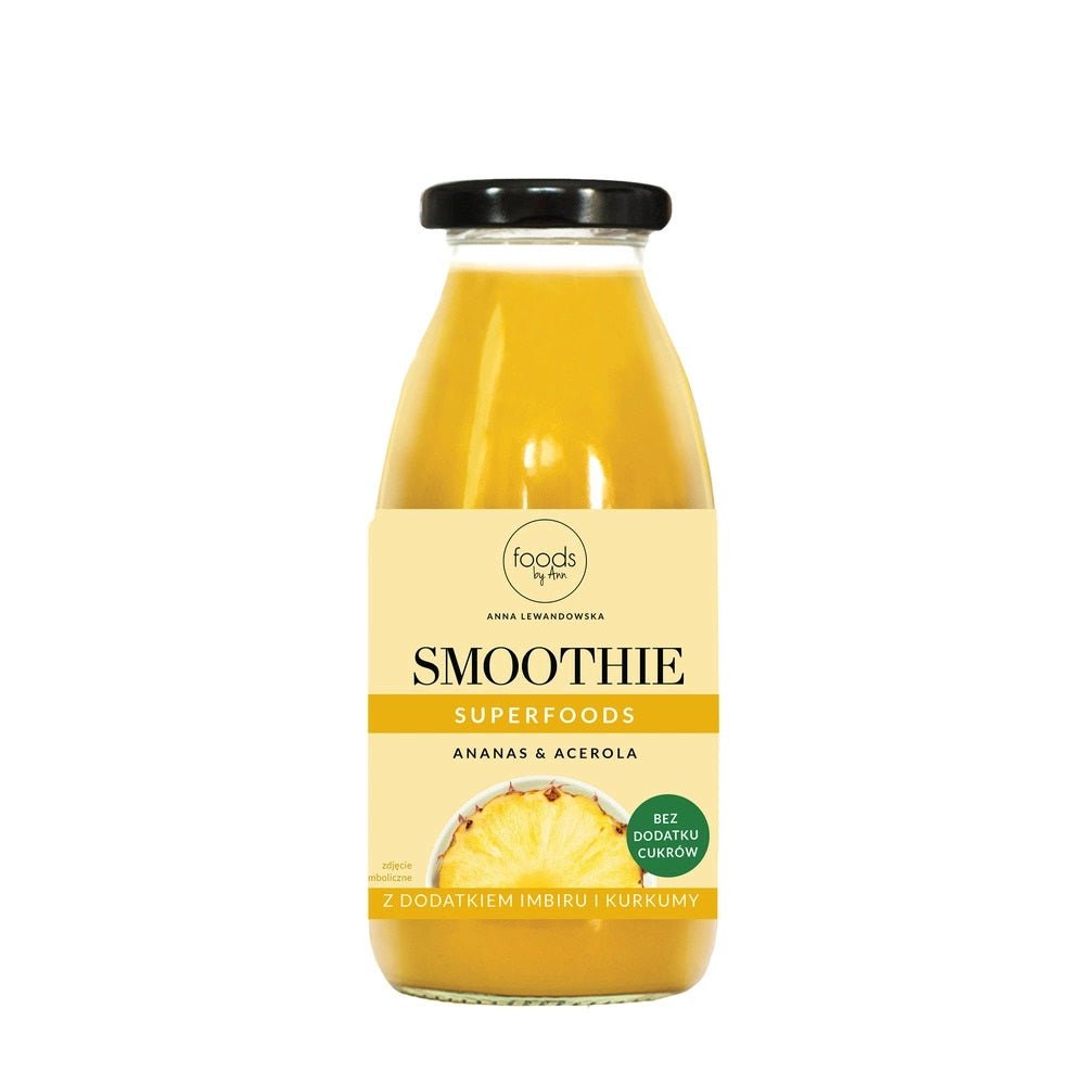 Foods by Ann Smoothie Pineapple & Acerola 250ml - Foods by Ann - Vesa Beauty