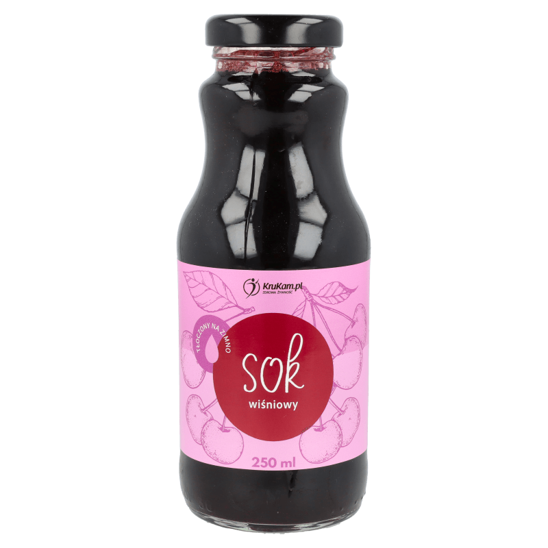 Krukam Cherry juice 250ml - Krukam - Vesa Beauty