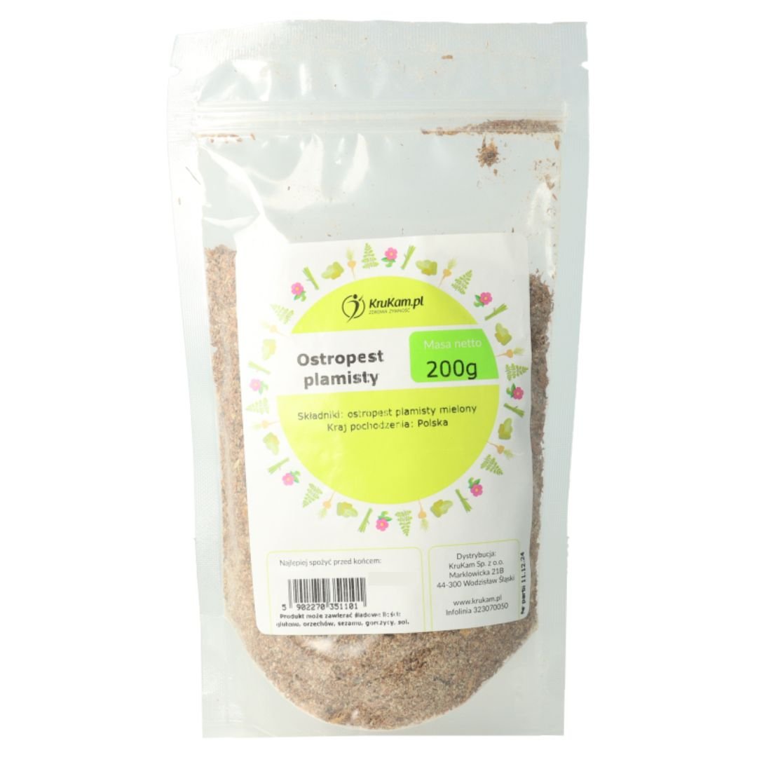 Krukam Milk Thistle Ground 200g - Krukam - Vesa Beauty