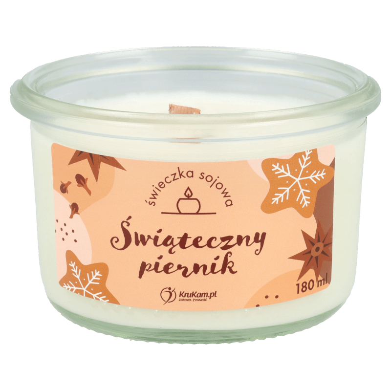 Krukam Soy Candle - Festive Gingerbread 150ml - Krukam - Vesa Beauty