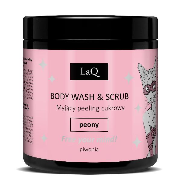 LaQ Body Wash&Scrub Peeling - Kitten Peony 200g - LaQ - Vesa Beauty