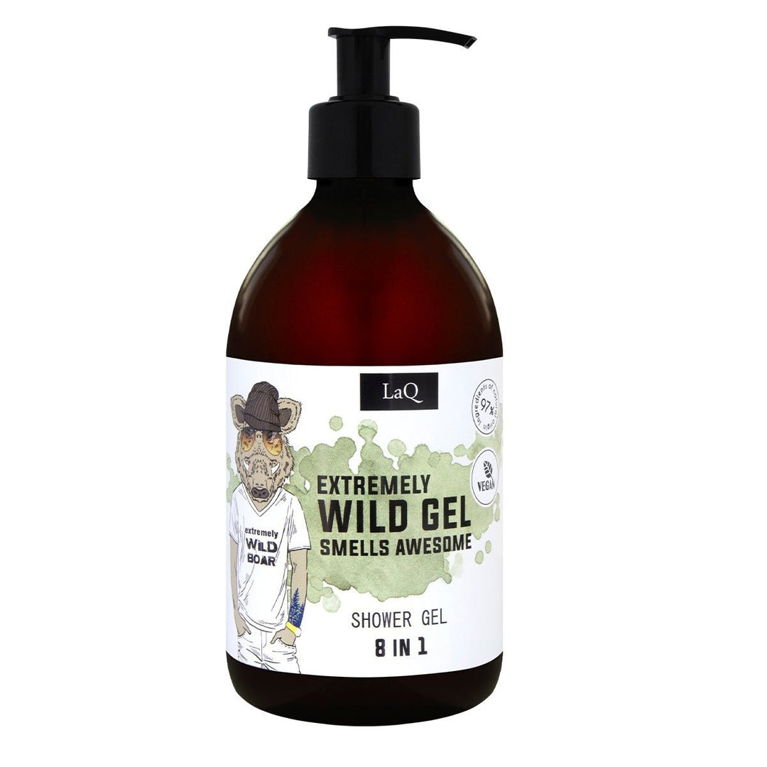 LaQ Extremely Wild Shower Gel 8in1 - BOAR 300ml - LaQ - Vesa Beauty