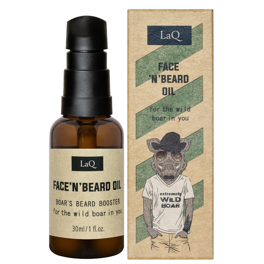 LaQ Face'N' Beard Oil - Boar from Forest 30ml - LaQ - Vesa Beauty