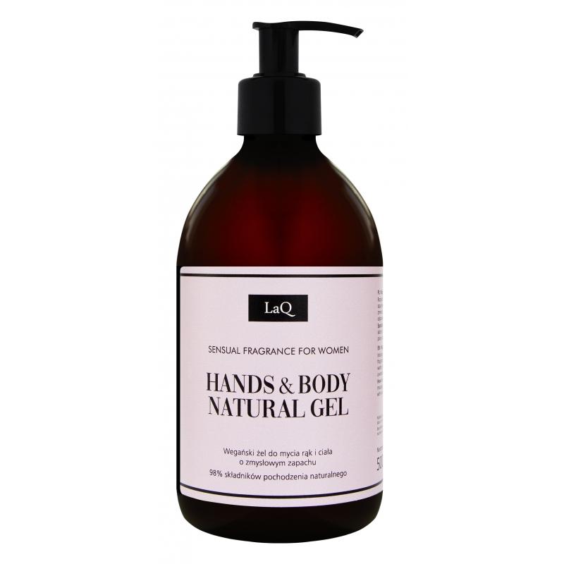 LaQ Hand & Body natural Gel - Sensual 500ml - LaQ - Vesa Beauty