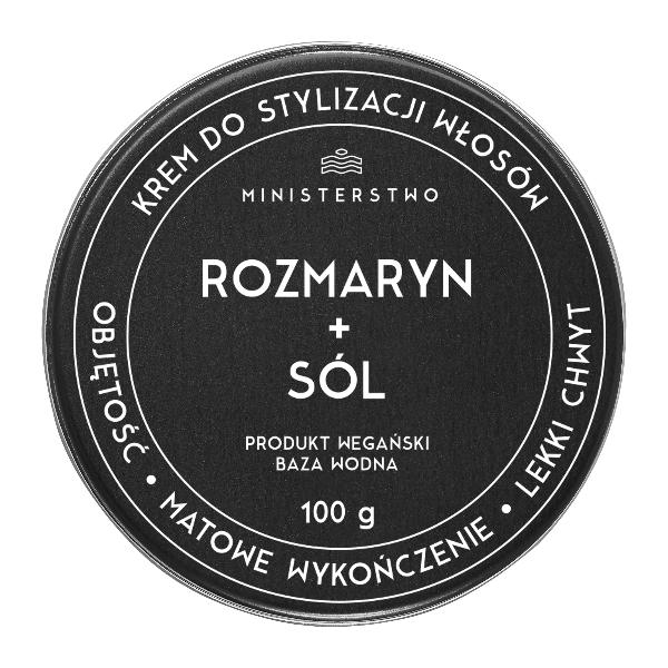 Ministerstwo ROSEMARY + SALT Hair styling cream - prestyler 100g - Ministerstwo - Vesa Beauty