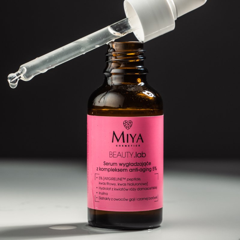 MIYA Cosmetics BEAUTY.Lab Smoothing serum with anti-aging complex 5% 30ml - MIYA Cosmetics - Vesa Beauty