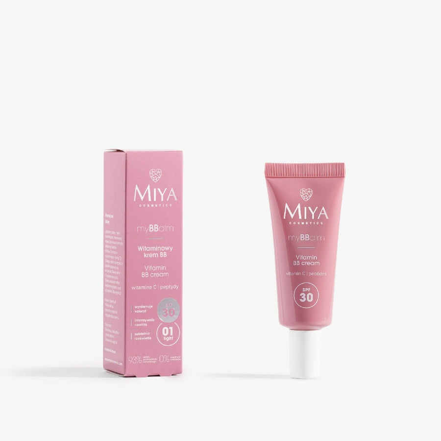 MIYA Cosmetics myBBalm Vitamin BB cream SPF30 - 01 light 30ml - MIYA Cosmetics - Vesa Beauty