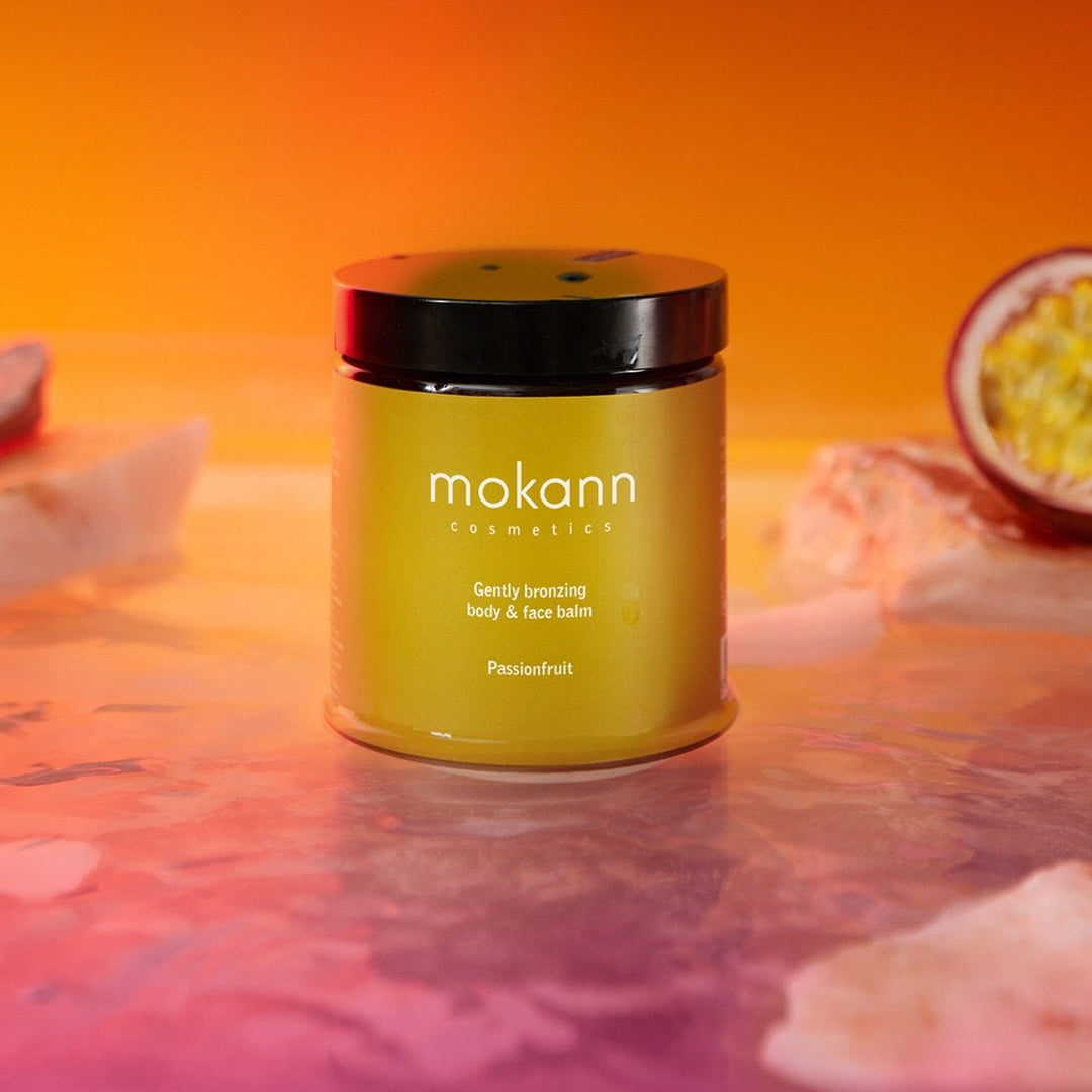 Mokann Gentle bronzing body & face Balm - Passionfruit 180ml - Mokosh - Vesa Beauty