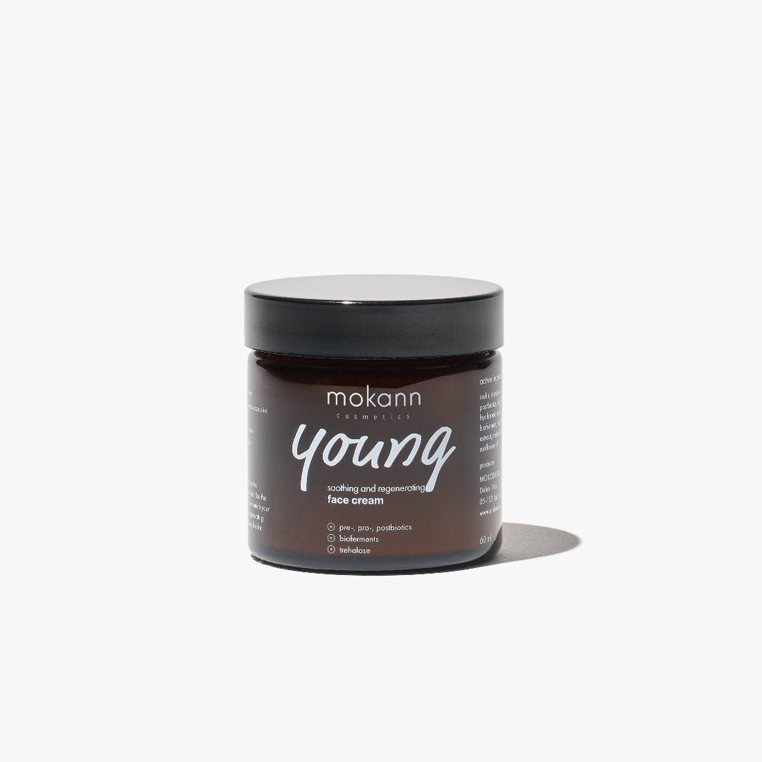 Mokann YOUNG Soothing & Regenerating Face Cream 60ml - Mokann - Vesa Beauty