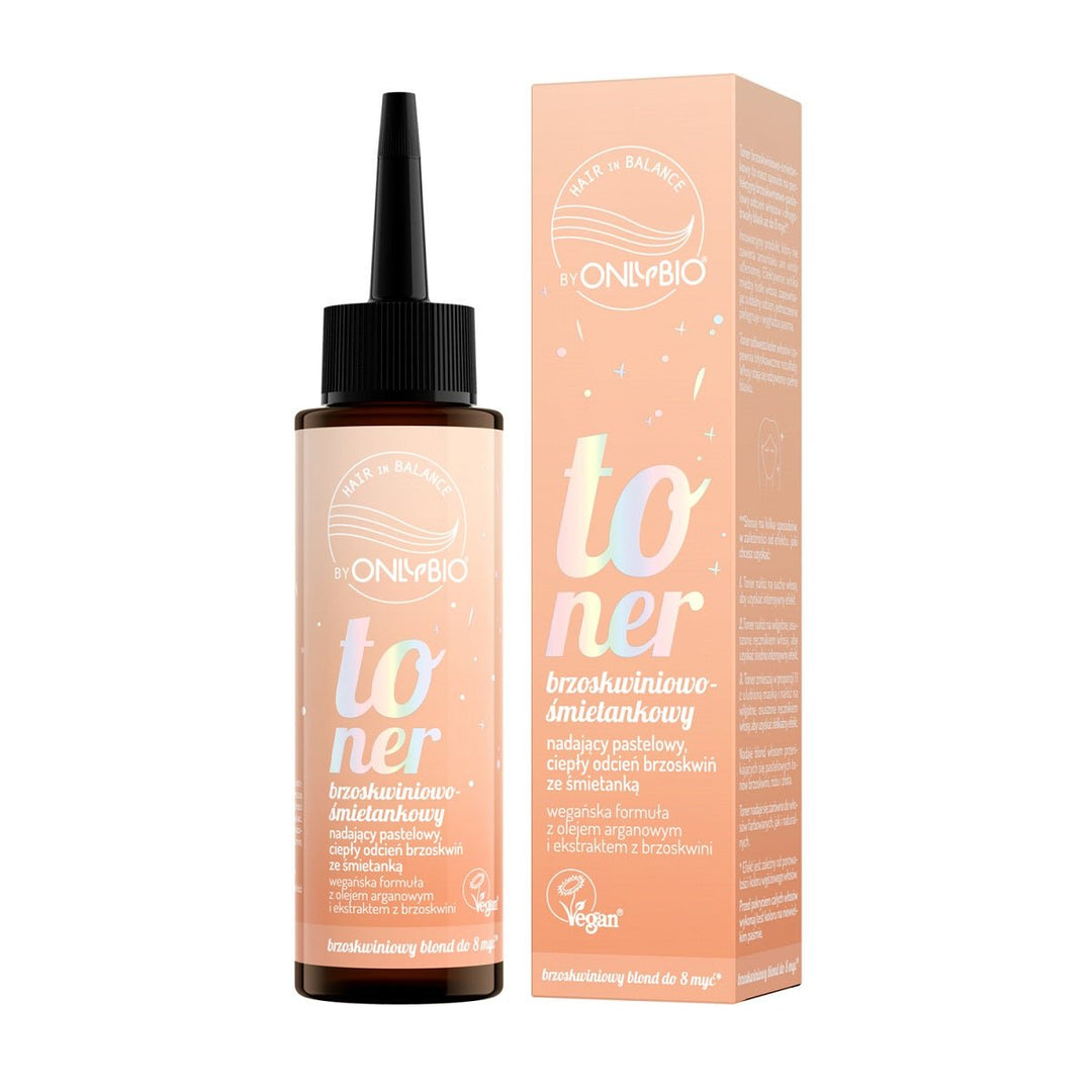 OnlyBio Hair in Balance - Peach - Cream Toner 100ml - OnlyBio - Vesa Beauty