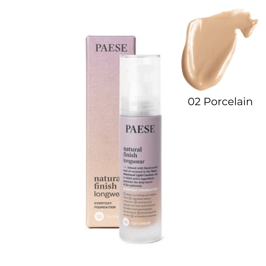 PAESE Nanorevit - Natural Finish Longwear Everyday Foundation 30ml - PAESE - Vesa Beauty