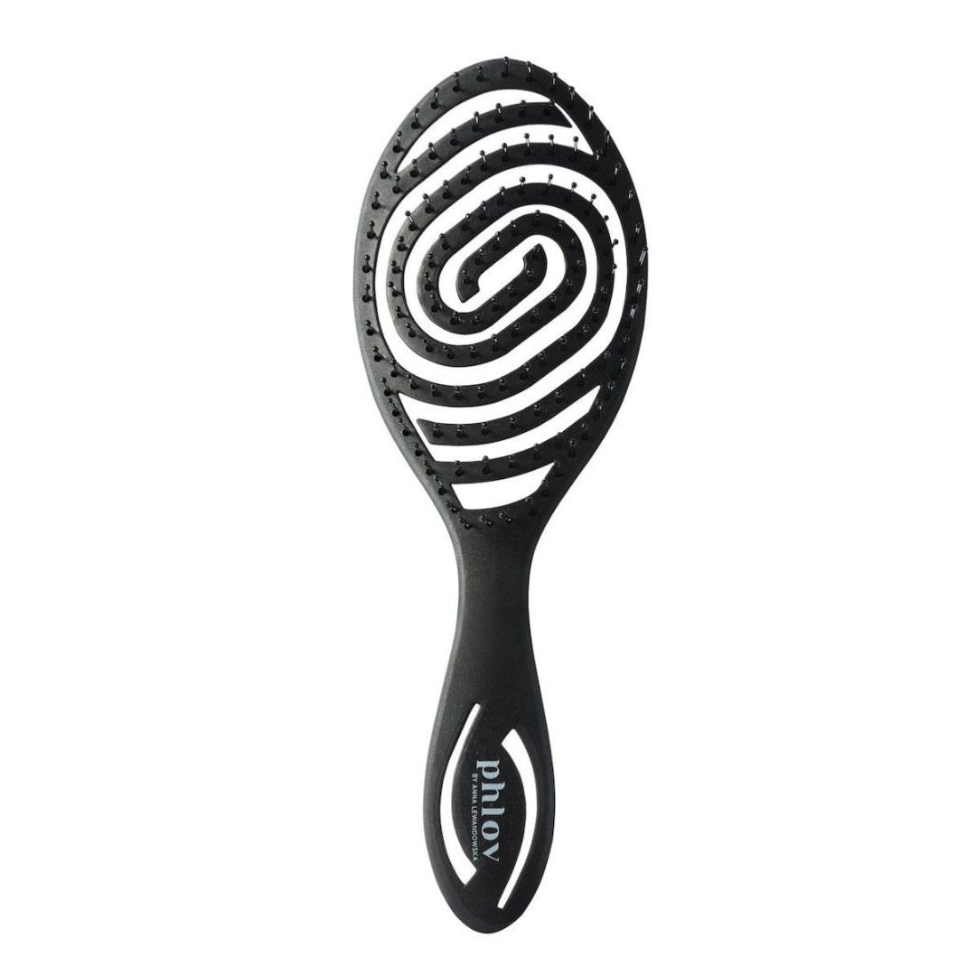 Phlov Biodegradable hair brush HAVE A GOOD HAIR DAY black - Phlov - Vesa Beauty