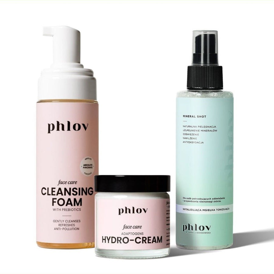 Phlov Moisturizing Set Long - lasting Protection: cleanse + refresh - Phlov - Vesa Beauty