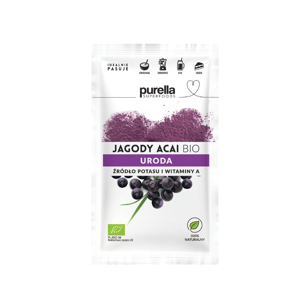 Purella Acai Berries BIO 21g - Purella Superfoods - Vesa Beauty