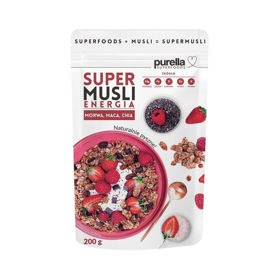 Purella Super Muesli Energy 200g - Purella Superfoods - Vesa Beauty