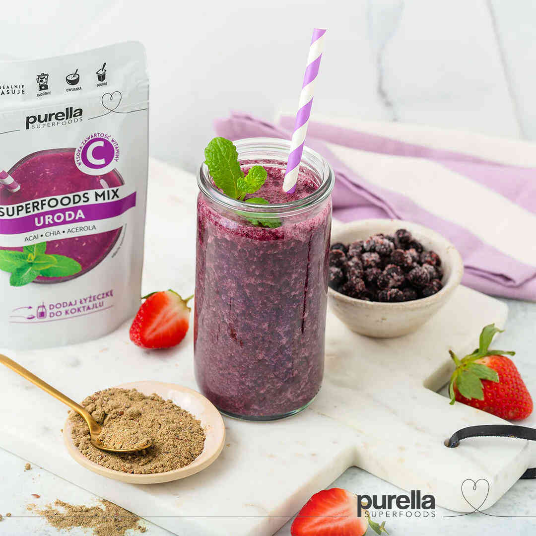 Purella Superfoods mix Beauty - Acai, Chia, Acerola 40g - Purella Superfoods - Vesa Beauty