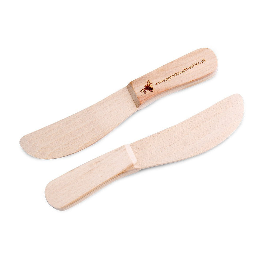 Sadowski Bee Gardens Wooden honey knife - Pasieki Sadowskich - Vesa Beauty