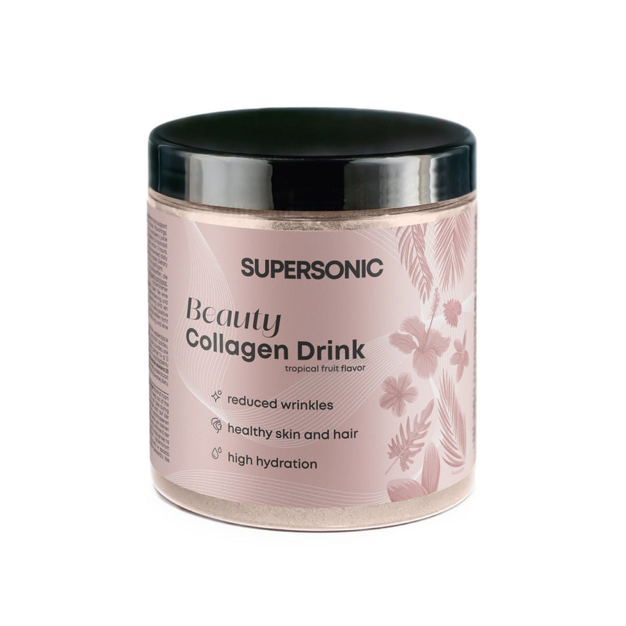 SUPERSONIC Collagen Beauty Drink - Tropical flavour 185g - SUPERSONIC - Vesa Beauty