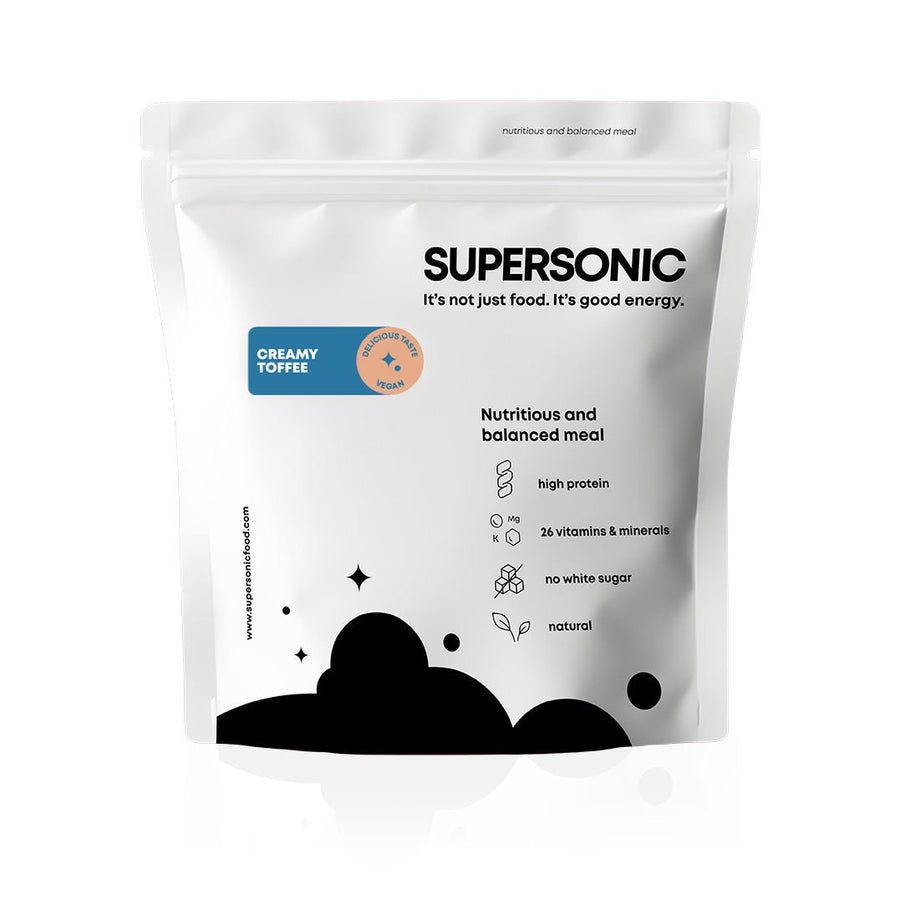 SUPERSONIC Plus Meal with creamy toffee flavour - VEGE 1500g - SUPERSONIC - Vesa Beauty