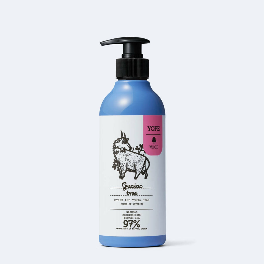 Yope Guaiac tree, Myrrh and Tonka bean Shower Gel 400ml - Yope - Vesa Beauty