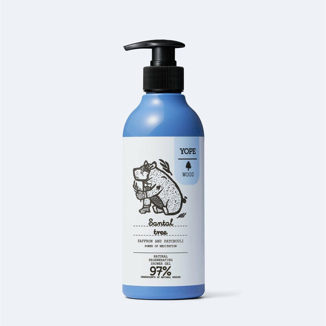 Yope Sandal tree, Saffron and Patchouli Shower Gel 400ml - Yope - Vesa Beauty