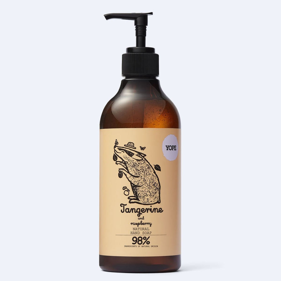 Yope Tangerine & Raspberry Hand Soap 500ml - Yope - Vesa Beauty